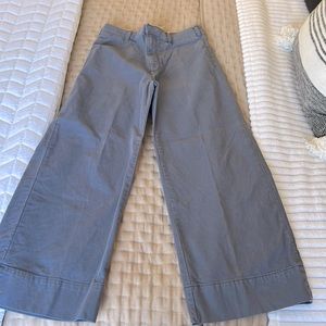 Abercrombie Wide leg cropped pants